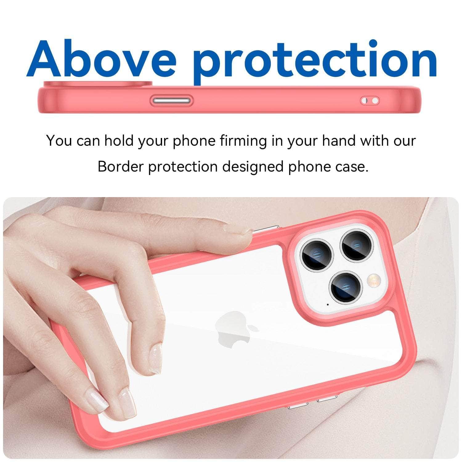 Casebuddy iPhone 14 Pro Max Acrylic Fitted Shockproof Anti-Slip Case