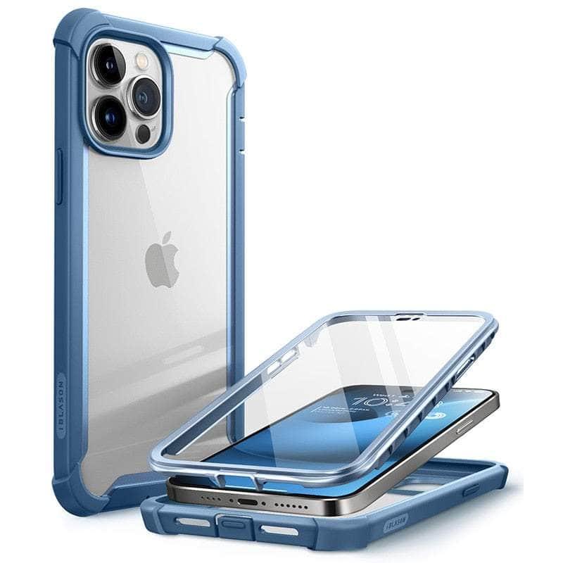 Casebuddy Black / PC + TPU iPhone 14 Pro Max I-BLASON Ares Dual Layer Rugged Case