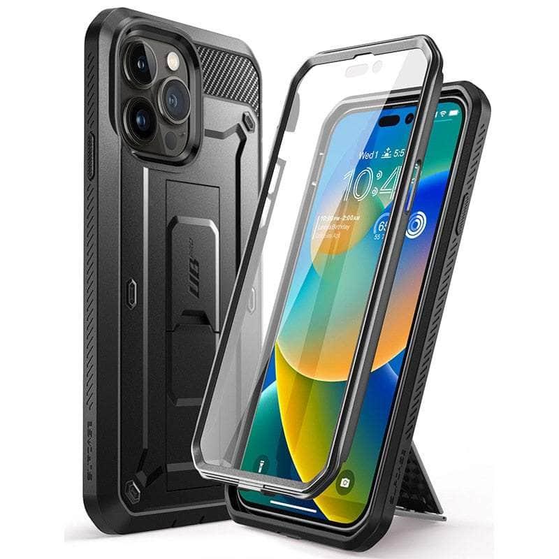 Casebuddy PC + TPU / Black iPhone 14 Pro SUPCASE UB Pro Rugged Holster