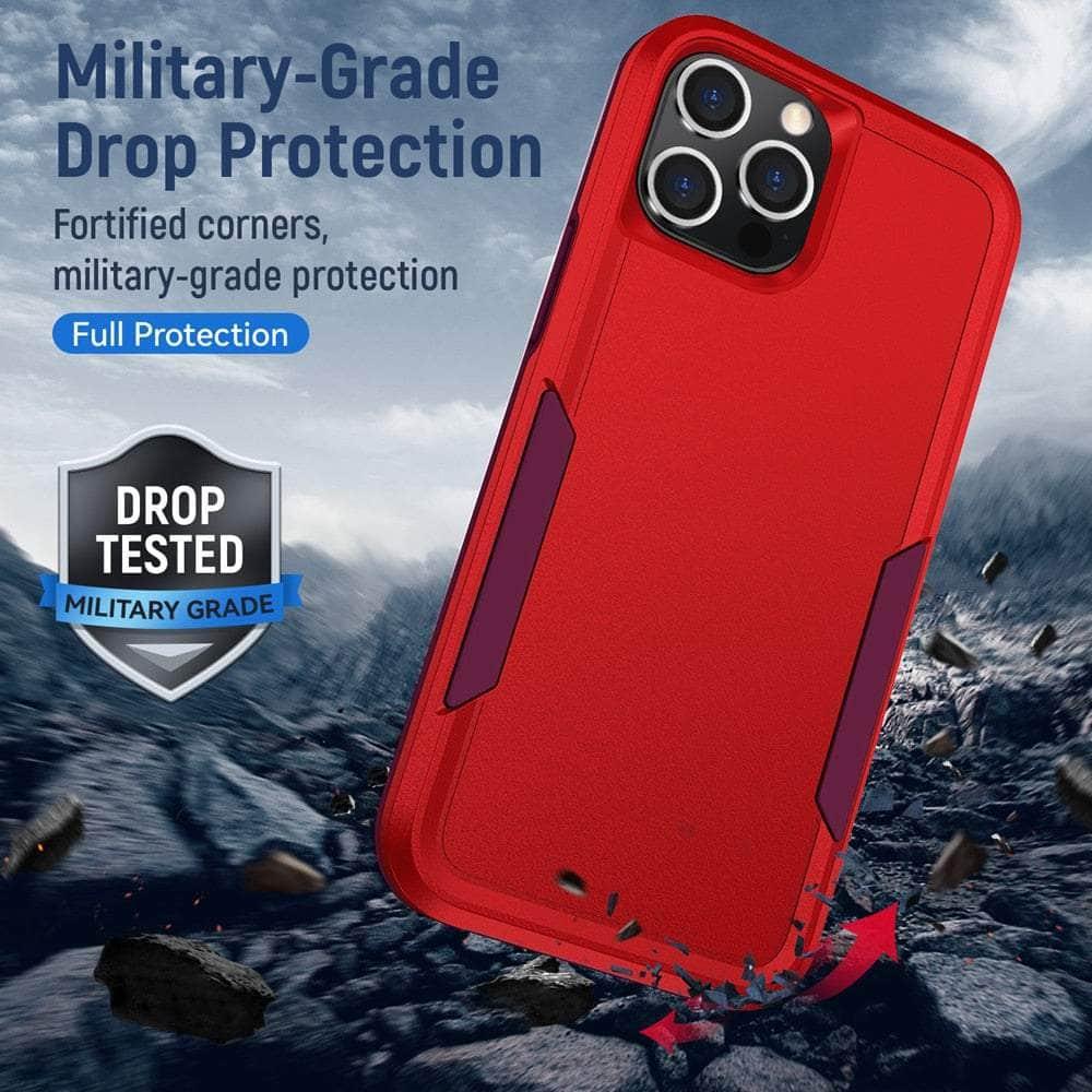 Casebuddy iPhone 14 Sturdy Heavy Duty Hybrid Armor Case