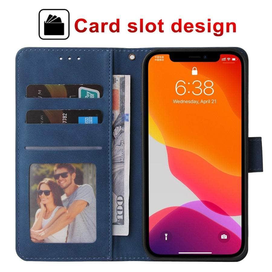 Casebuddy iPhone 14 Wallet Lanyard Credit Card Case