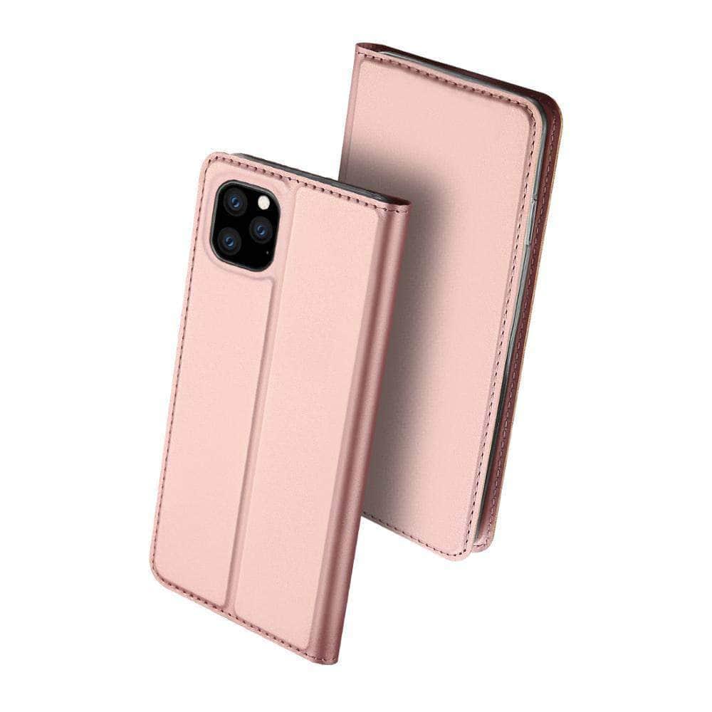 iPhone Leather Stand Flip Card Slot Case - CaseBuddy