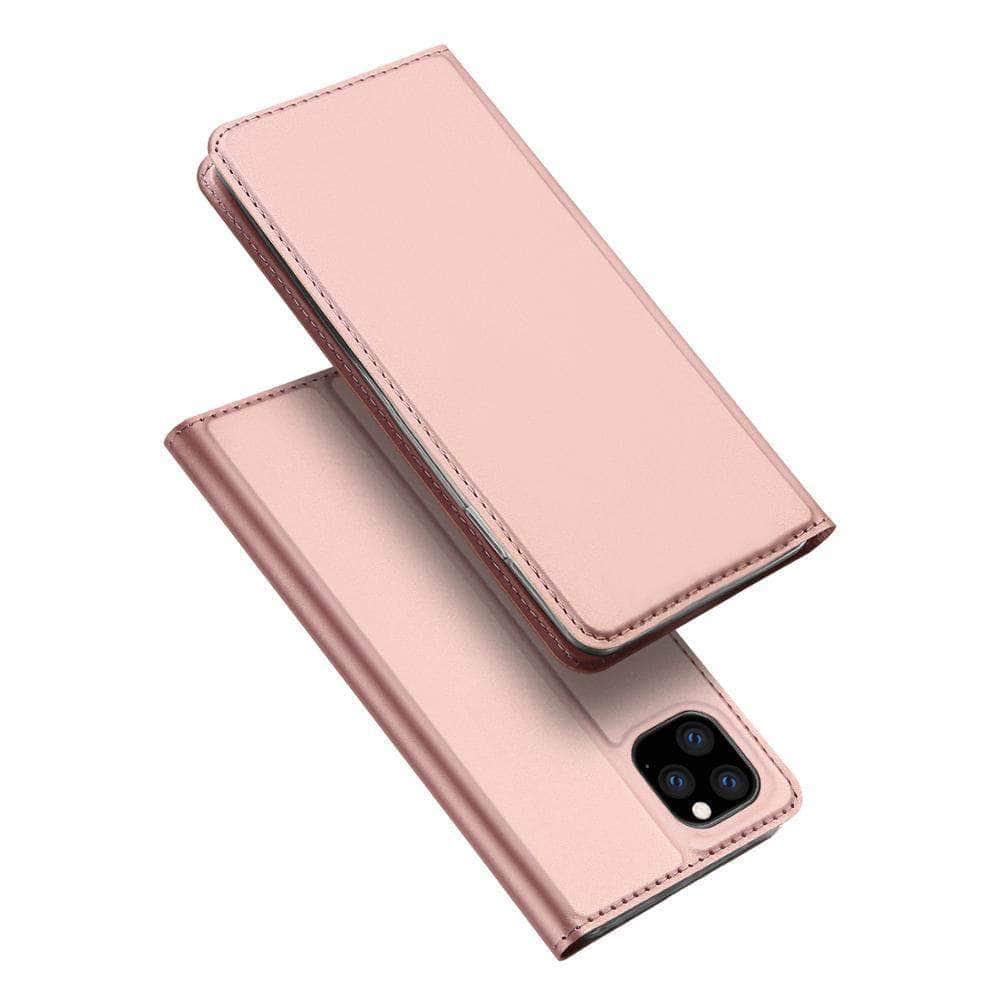 iPhone Leather Stand Flip Card Slot Case - CaseBuddy