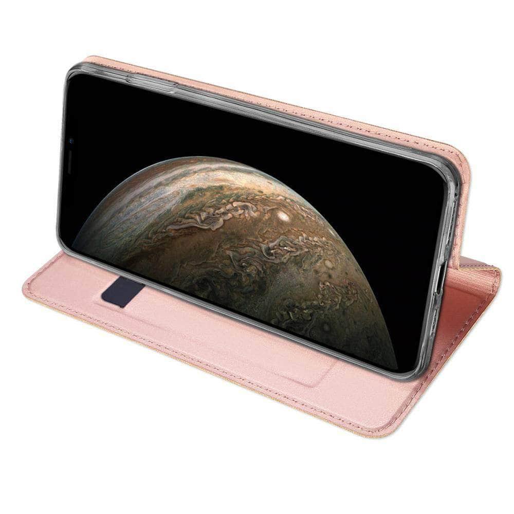 iPhone Leather Stand Flip Card Slot Case - CaseBuddy