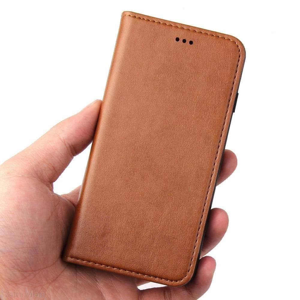 iPhone SE 2020 Clamshell Phone Ultra Thin Magnetic Adsorption Case - CaseBuddy