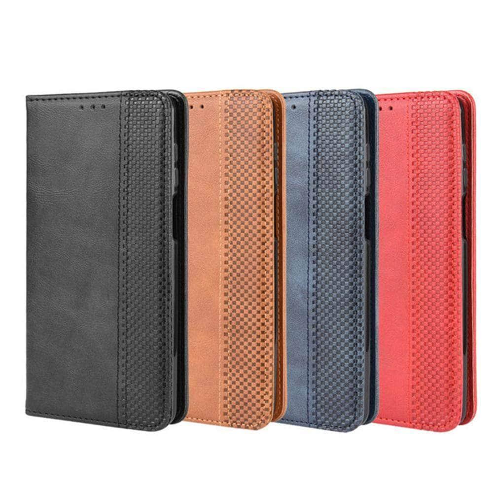 iPhone SE 2020 Luxury Flip PU Leather Wallet Magnetic Adsorption Case - CaseBuddy