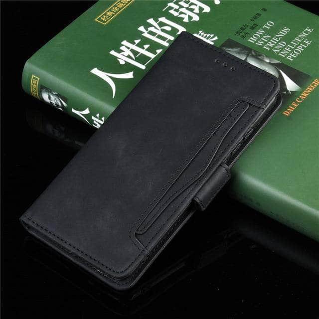 iPhone SE 2020 Multi-Card Slot Leather Book Flip Design Wallet - CaseBuddy