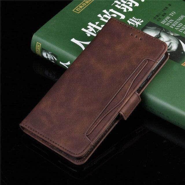 iPhone SE 2020 Multi-Card Slot Leather Book Flip Design Wallet - CaseBuddy