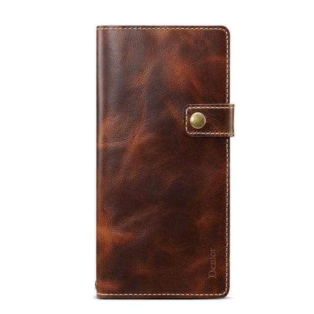 iPhone SE 2020  Real Leather Luxury Wallet Case - CaseBuddy