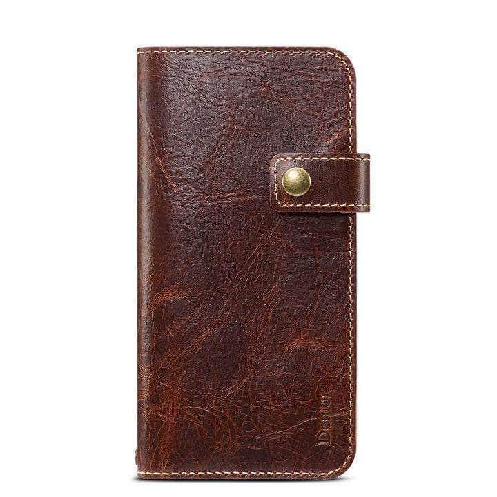 iPhone SE 2020  Real Leather Luxury Wallet Case - CaseBuddy