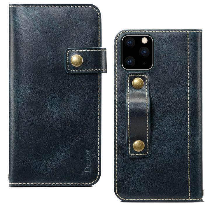 iPhone SE 2020  Real Leather Luxury Wallet Case - CaseBuddy