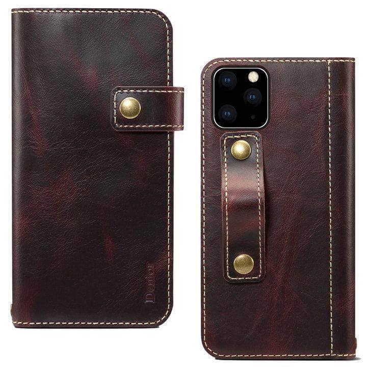 iPhone SE 2020  Real Leather Luxury Wallet Case - CaseBuddy