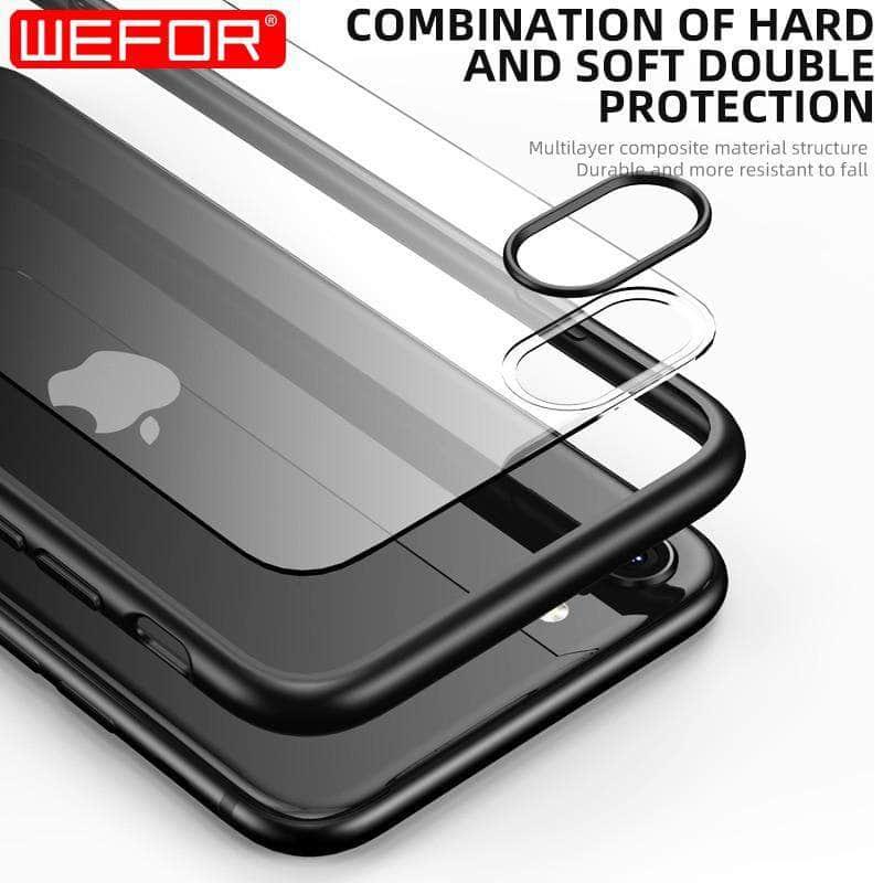 iPhone SE 2020 Shockproof Bumper Cover Anti-Scratch HD Clear Cover - CaseBuddy