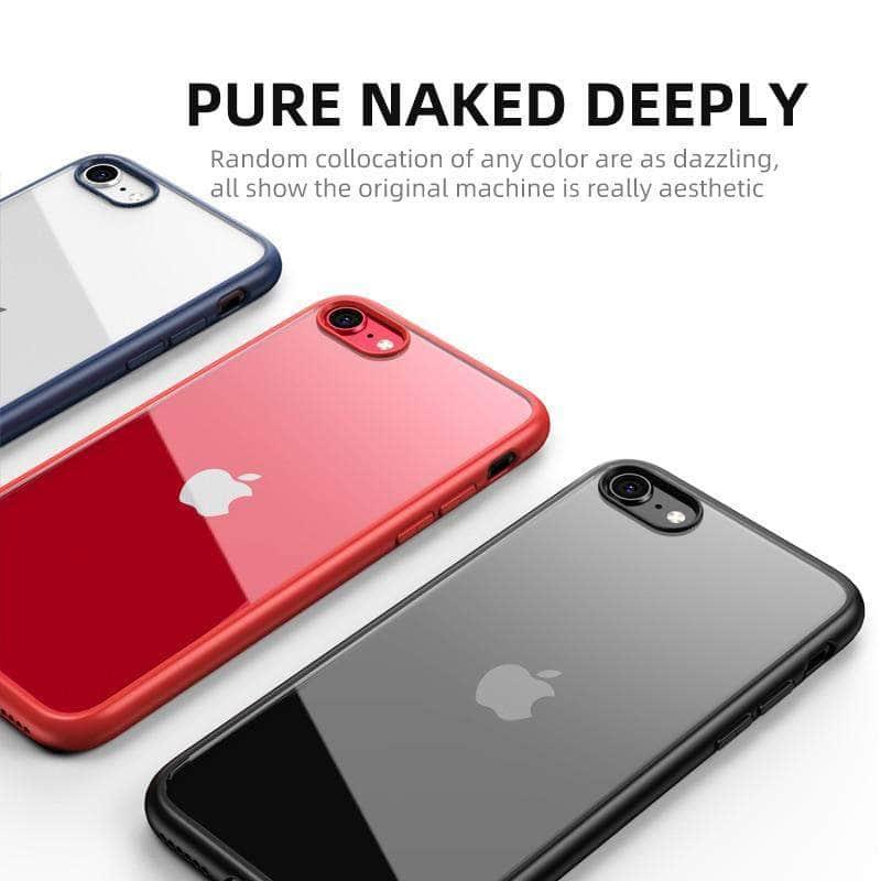 iPhone SE 2020 Shockproof Bumper Cover Anti-Scratch HD Clear Cover - CaseBuddy