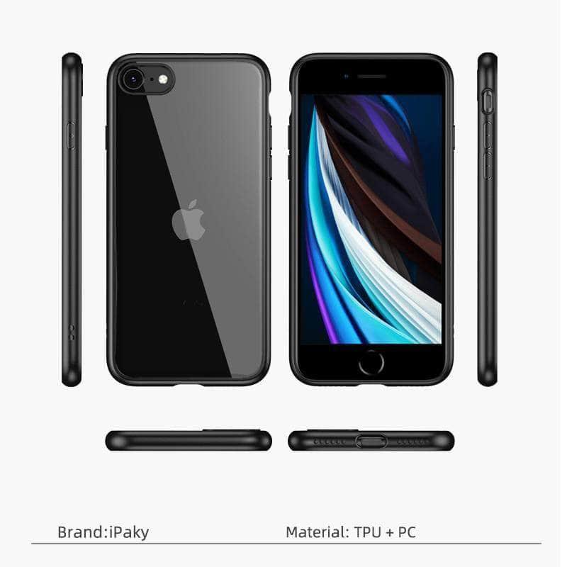 iPhone SE 2020 Shockproof Bumper Cover Anti-Scratch HD Clear Cover - CaseBuddy
