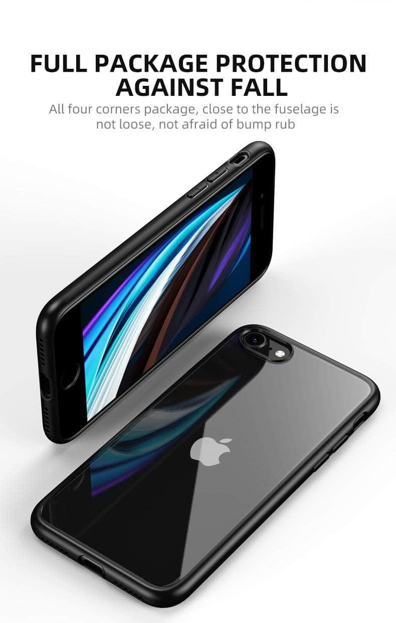 iPhone SE 2020 Shockproof Bumper Cover Anti-Scratch HD Clear Cover - CaseBuddy