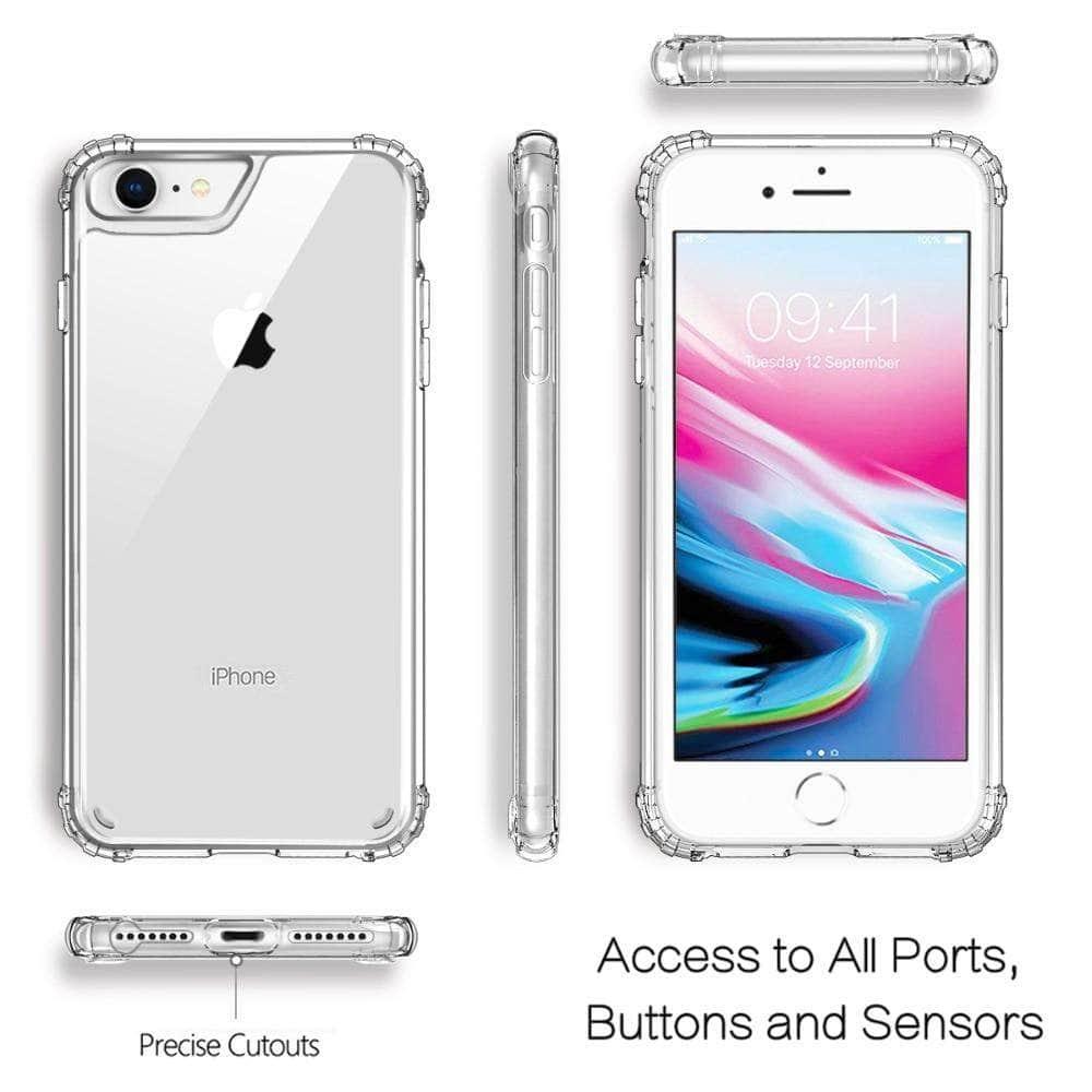 iPhone SE 2020 Shockproof Clear TPU Ultra Thin Case - CaseBuddy