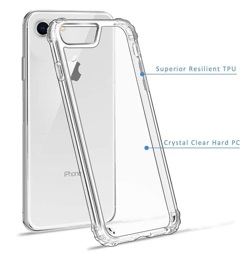 iPhone SE 2020 Shockproof Clear TPU Ultra Thin Case - CaseBuddy