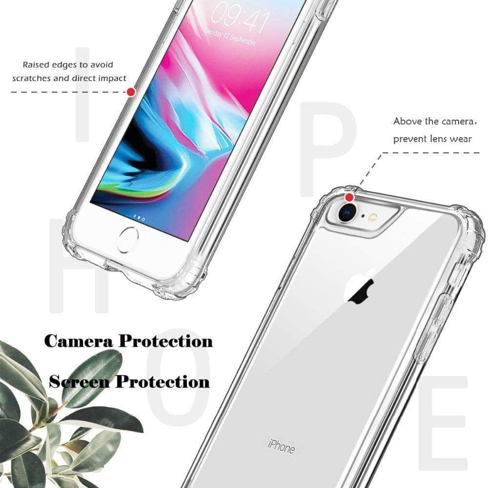 iPhone SE 2020 Shockproof Clear TPU Ultra Thin Case - CaseBuddy