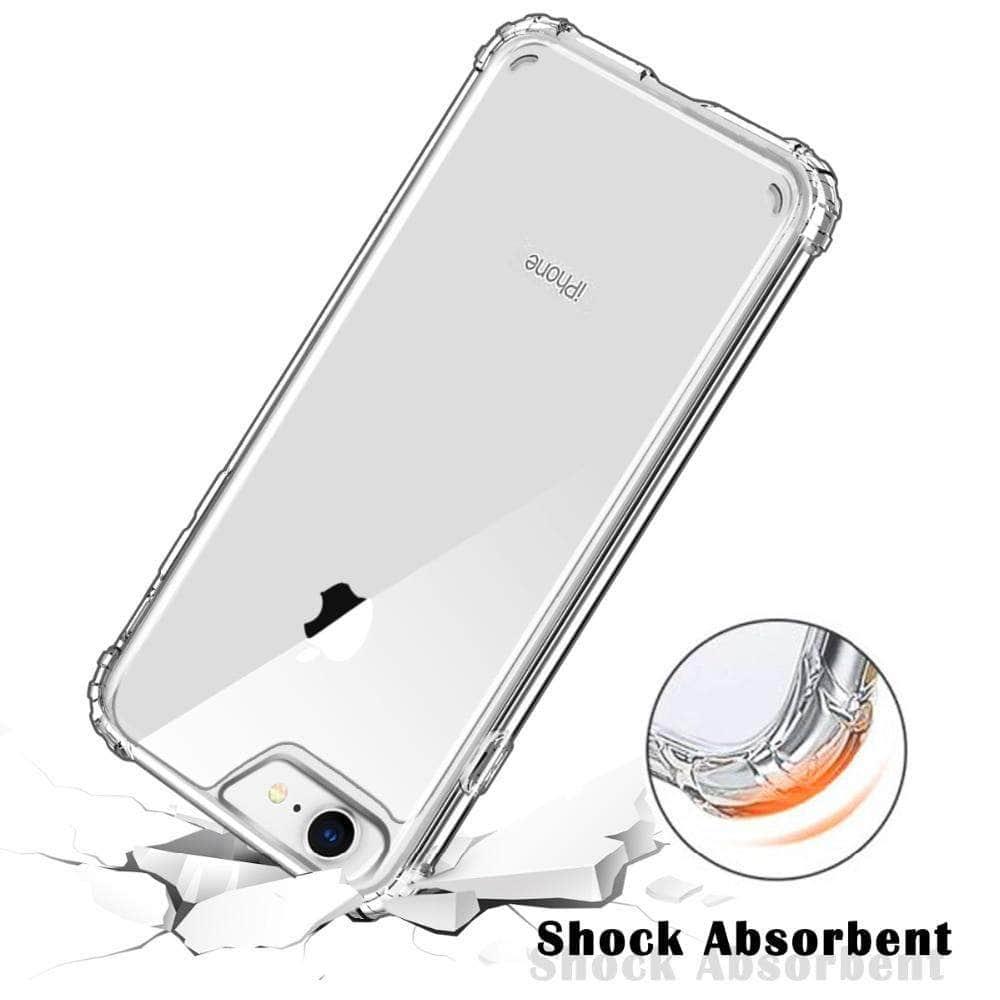iPhone SE 2020 Shockproof Clear TPU Ultra Thin Case - CaseBuddy