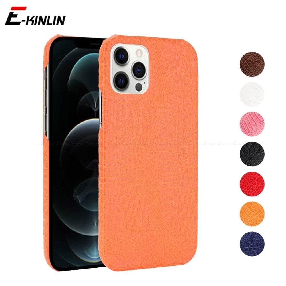 CaseBuddy Australia Casebuddy iPhone SE 2022 Leather Look Hard PC Back Cover