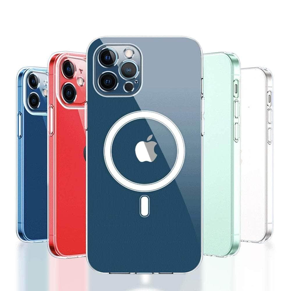CaseBuddy Australia Casebuddy iPhone SE 2022 Magsafe Clear Silicone Magnetic Case