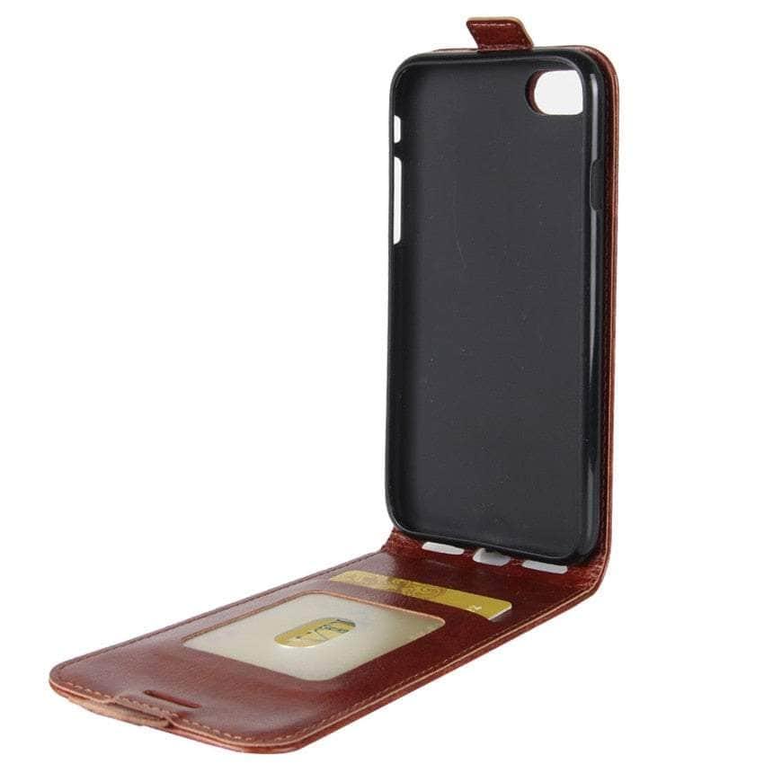 CaseBuddy Australia Casebuddy iPhone SE 2022 Vertical Flip Leather Case