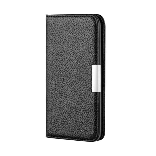 CaseBuddy Australia Casebuddy iPhone SE 2022 / black iPhone SE 2022 Wallet Flip Book Case