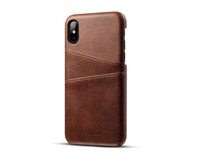 Case Buddy.com.au iPhone X Dark Brown iPhone X French Connection Jacket Cover iPhone X French Connection Jacket Cover