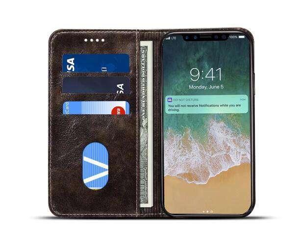 iPhone X French Connection Leather Look Diplomate Card Holder - CaseBuddy