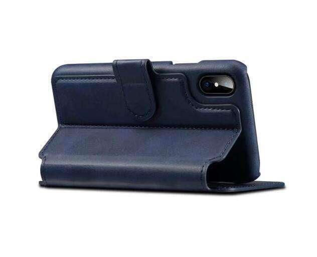 iPhone X Leather Look Diplomate Case - CaseBuddy