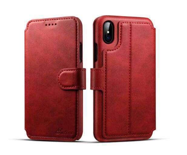 iPhone X Leather Look Diplomate Case - CaseBuddy