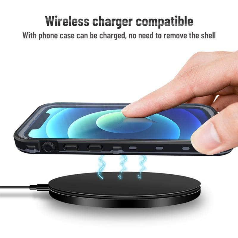 CaseBuddy Australia Casebuddy For iPhone 13Pro Max / Black iPhone13 Pro Max Waterproof Phone IP68 Underwater Diving Case