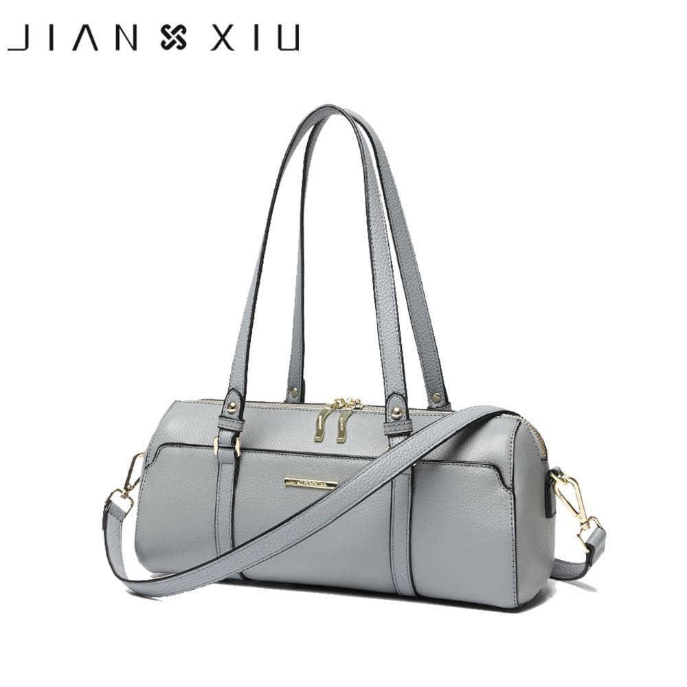 JIANXIU Genuine Leather Messenger Bag Crossbody - CaseBuddy