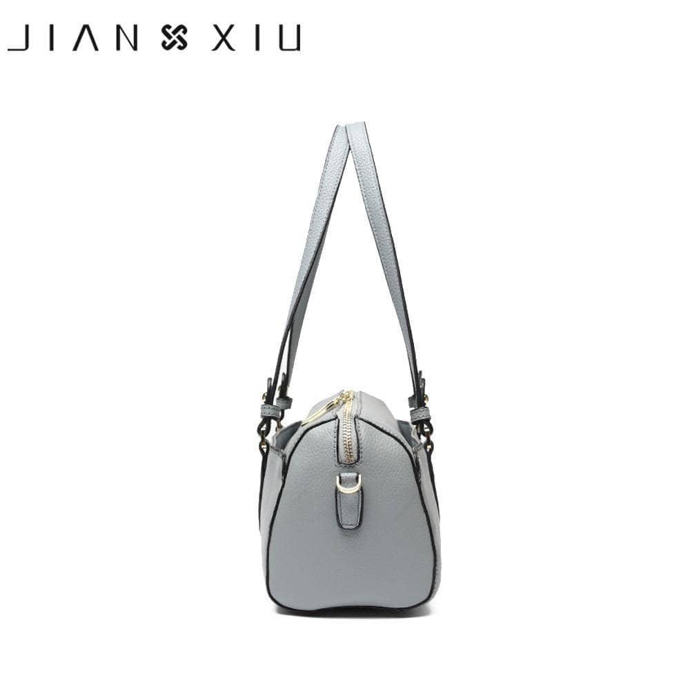 JIANXIU Genuine Leather Messenger Bag Crossbody - CaseBuddy