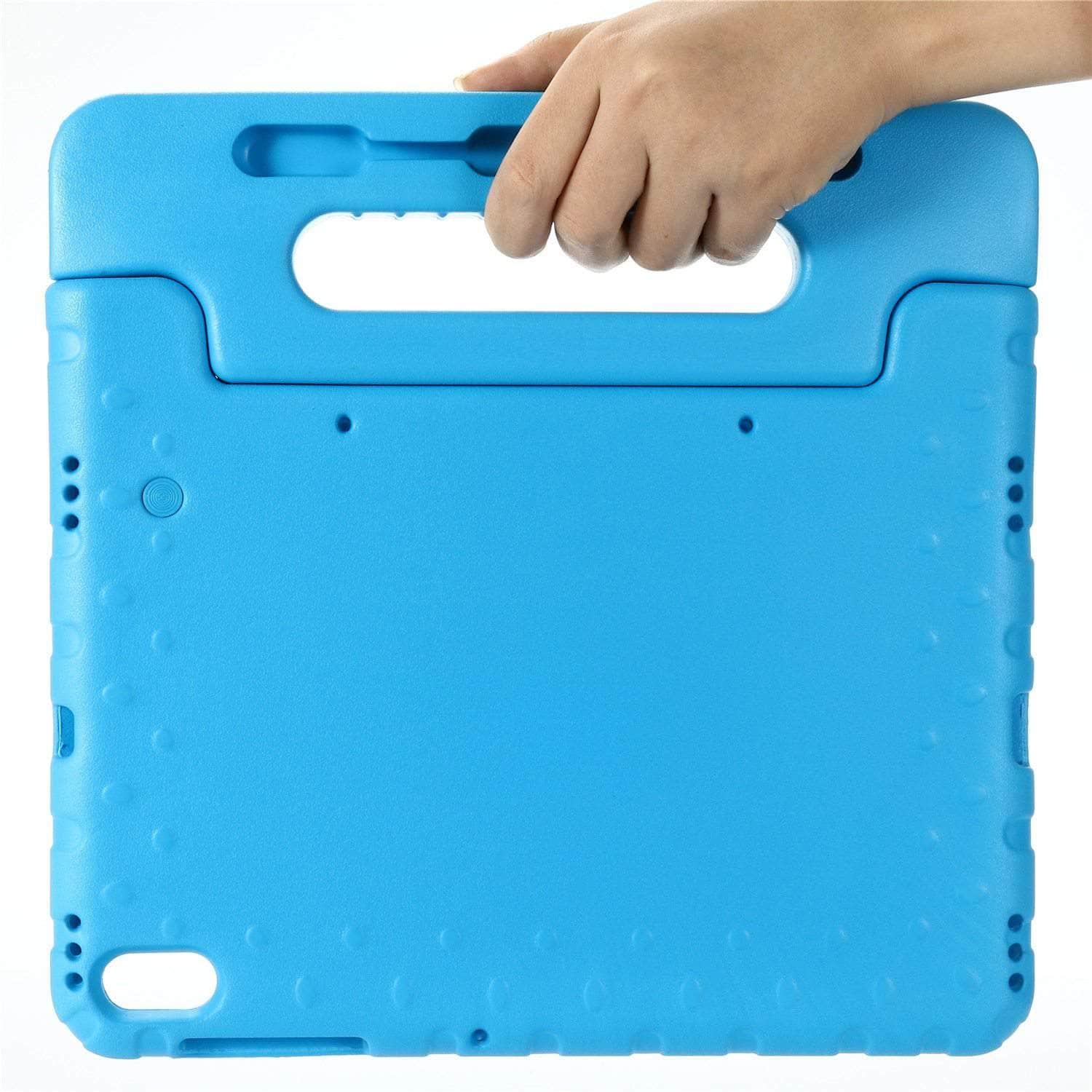 Kids Case Galaxy Tab S7 Plus ST970 T975 12.4 Shockproof Lightweight Handle Stand - CaseBuddy