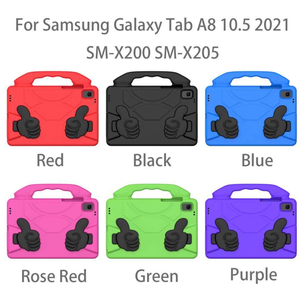 CaseBuddy Australia Casebuddy Kids EVA Galaxy Tab A8 10.5 (2022) Stand Case