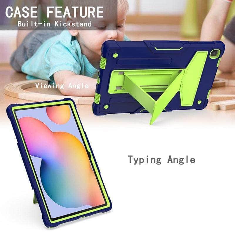 CaseBuddy Australia Casebuddy Kids Galaxy Tab A7 Case 10.5 T500 T505 Tablet Amor Shockproof Cover