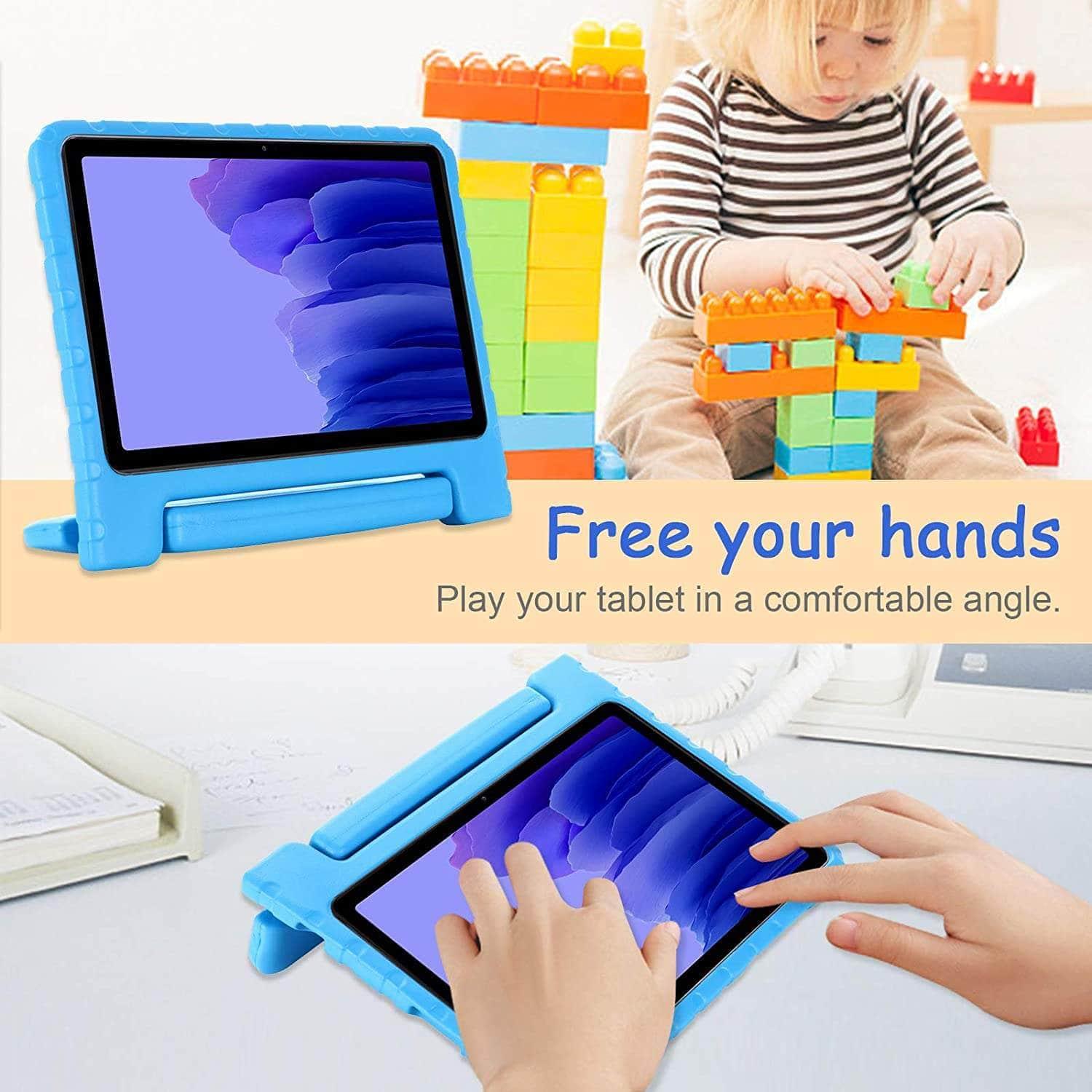 CaseBuddy Australia Casebuddy Kids Galaxy Tab A7 Lite 2021 T220 T225 Handle EVA Foam Bumper
