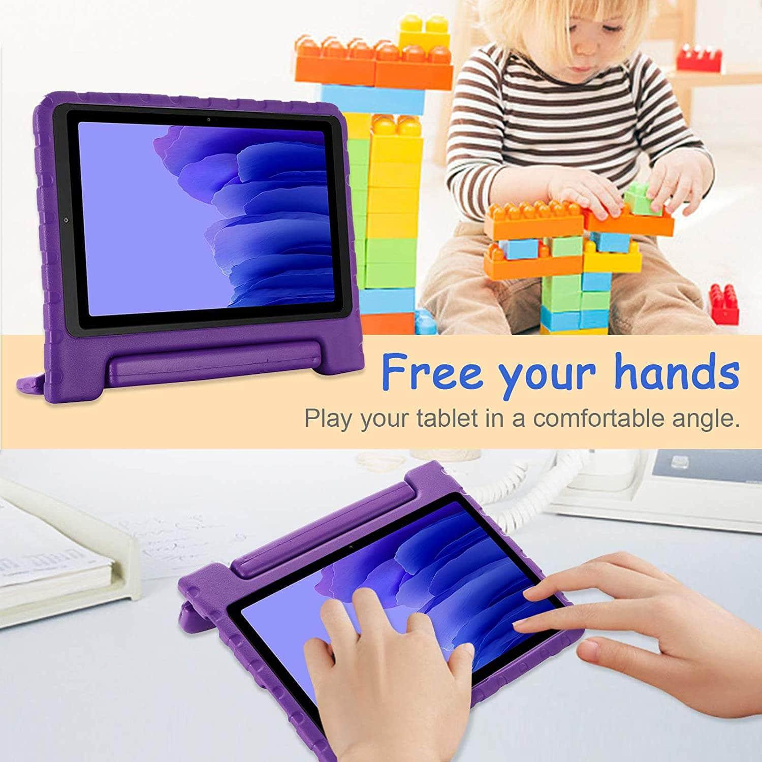 CaseBuddy Australia Casebuddy Kids Galaxy Tab A7 Lite 2021 T220 T225 Handle EVA Foam Bumper