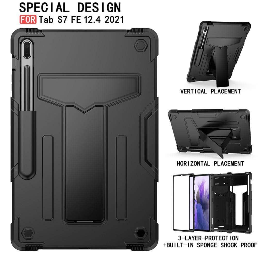 CaseBuddy Australia Casebuddy Kids Shockproof Protective Galaxy Tab S7 Lite 12.4 T730 T735