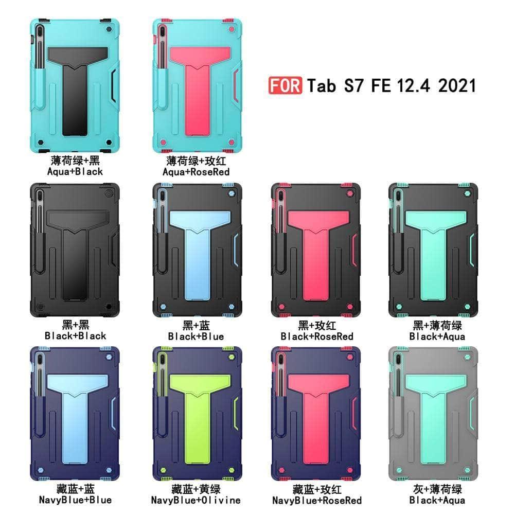 CaseBuddy Australia Casebuddy Kids Shockproof Protective Galaxy Tab S7 Lite 12.4 T730 T735