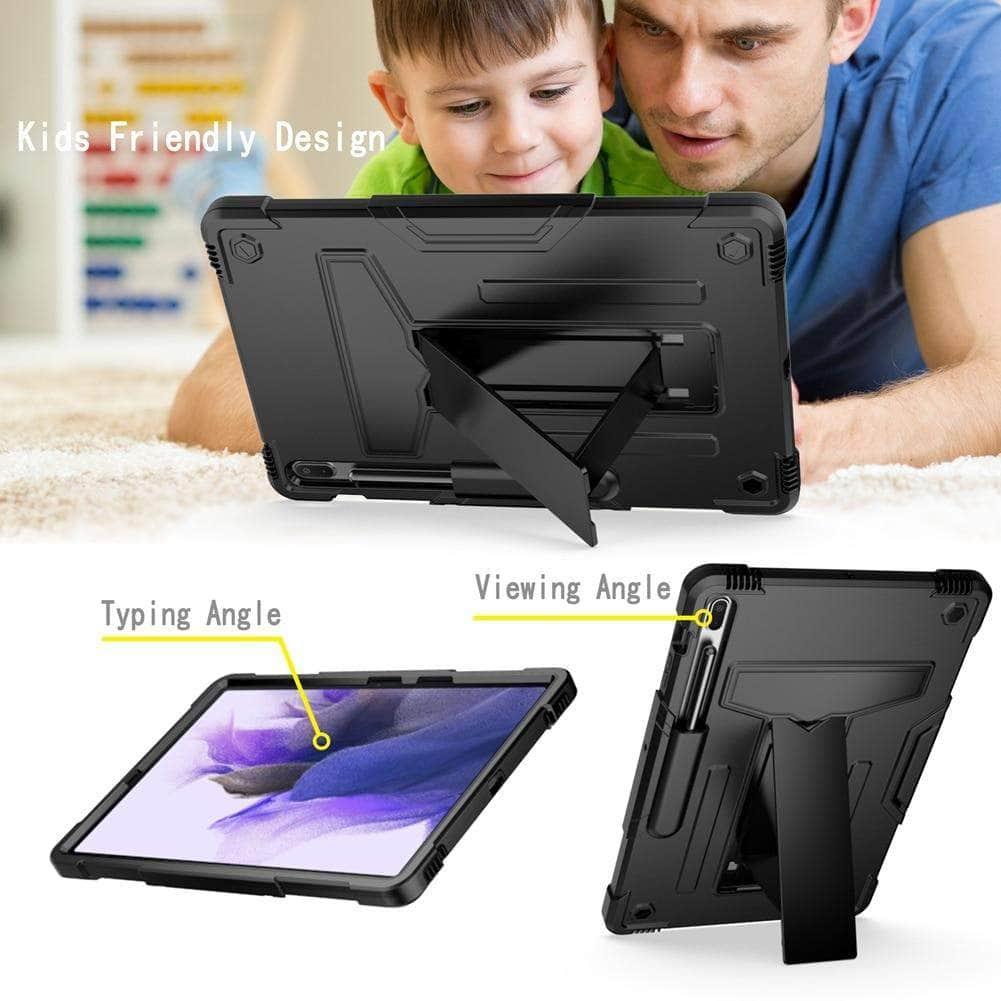 CaseBuddy Australia Casebuddy Kids Shockproof Protective Galaxy Tab S7 Lite 12.4 T730 T735