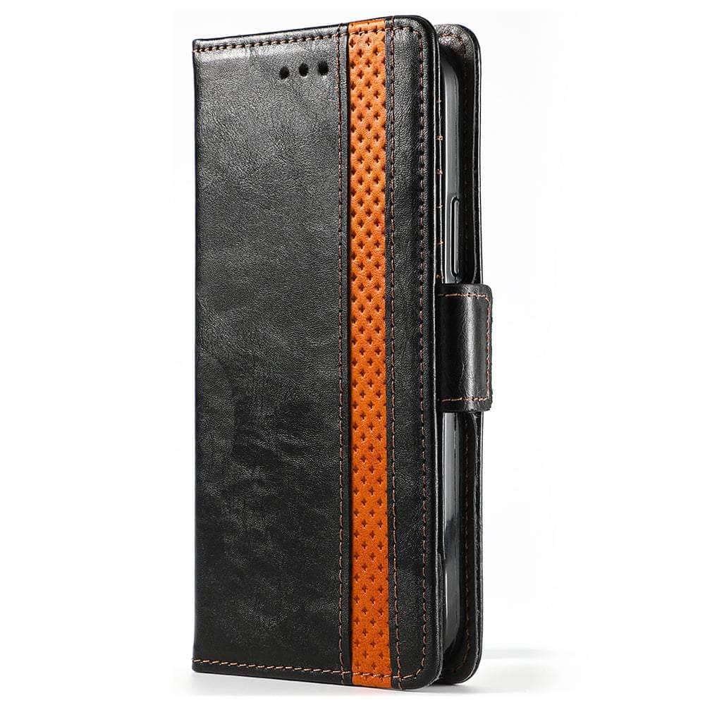 CaseBuddy Australia Casebuddy Leather Case For iPhone 13 12 11 Pro Mini XR XS Max X 8 7 Plus Wallet Flip Book Case Cover Coque For Apple iPhone SE 2022 2020