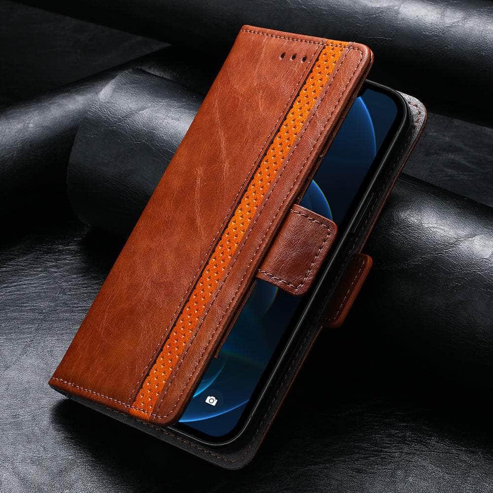 CaseBuddy Australia Casebuddy Leather Case For iPhone 13 12 11 Pro Mini XR XS Max X 8 7 Plus Wallet Flip Book Case Cover Coque For Apple iPhone SE 2022 2020
