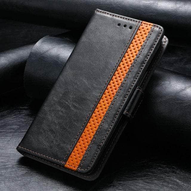 CaseBuddy Australia Casebuddy Leather Case For iPhone 13 12 11 Pro Mini XR XS Max X 8 7 Plus Wallet Flip Book Case Cover Coque For Apple iPhone SE 2022 2020