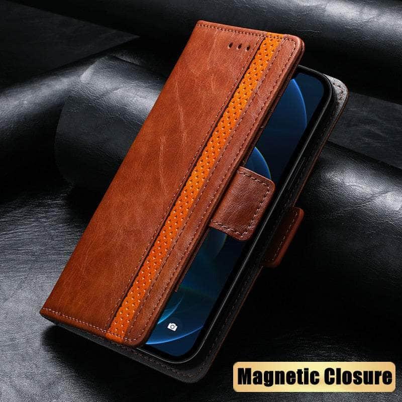 CaseBuddy Australia Casebuddy Leather Case For iPhone 13 12 11 Pro Mini XR XS Max X 8 7 Plus Wallet Flip Book Case Cover Coque For Apple iPhone SE 2022 2020