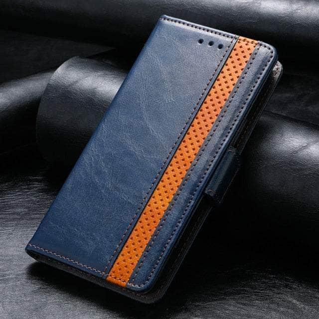 CaseBuddy Australia Casebuddy iPhone SE 2022 / Blue Leather Case For iPhone 13 12 11 Pro Mini XR XS Max X 8 7 Plus Wallet Flip Book Case Cover Coque For Apple iPhone SE 2022 2020