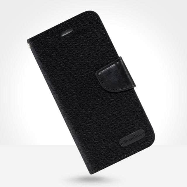 CaseBuddy Australia Casebuddy Galaxy S22 Ultra 5G / Black Leather Flip Galaxy S22 Ultra Business Case