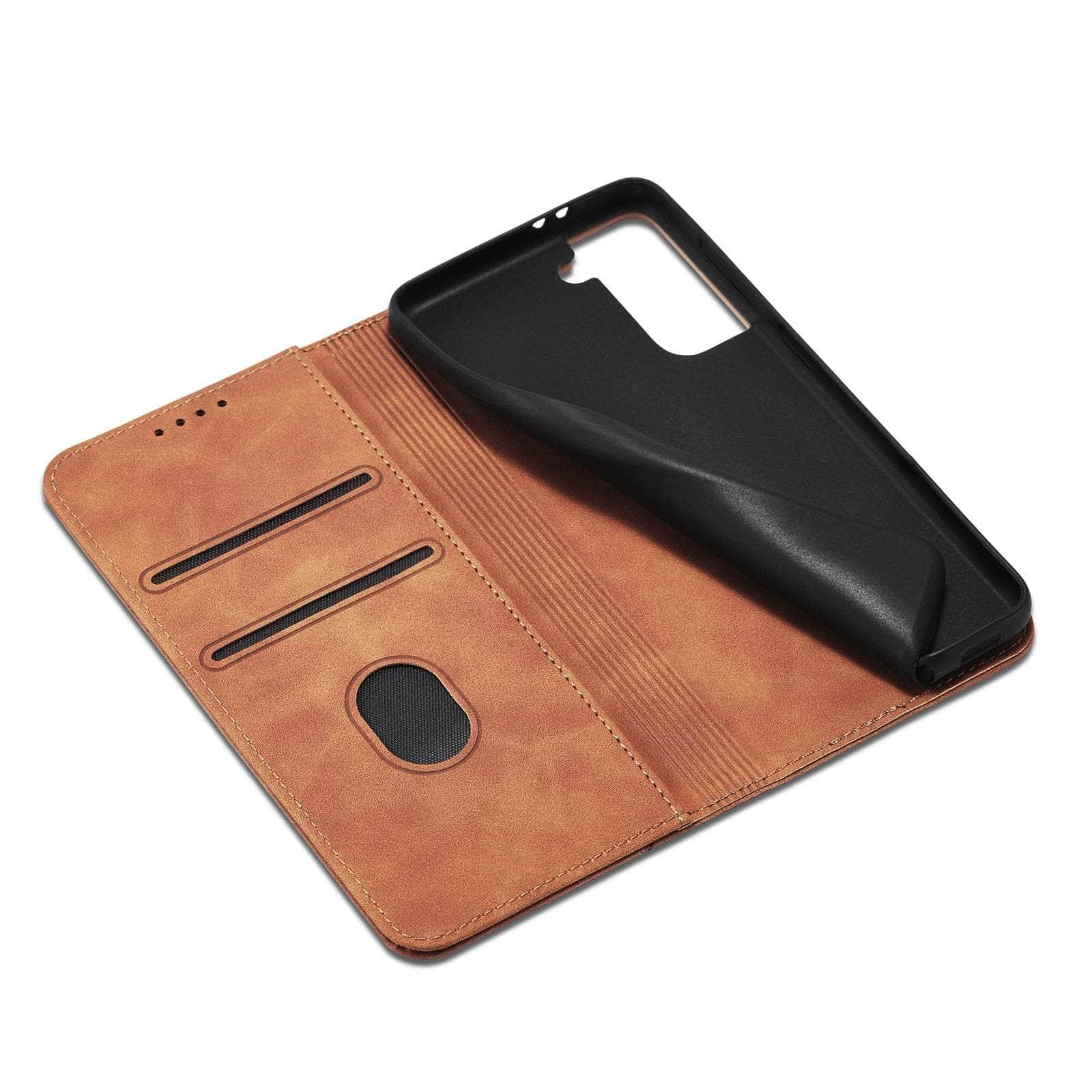 CaseBuddy Australia Casebuddy Leather Flip Galaxy S22 Ultra Luxury Wallet Cards Case